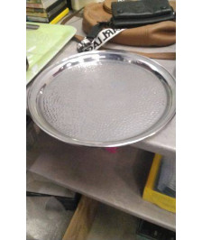 PLATEAU ROND METAL 