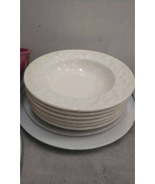 ASSIETTES CREUSES X6 