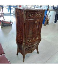 SECRETAIRE GALBÉ MARQUETERIE 