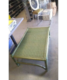 TABLE ROTIN VERTE (110X70)