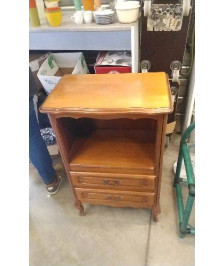 MEUBLE D’APPOINT 1 NICHE - 2 TIROIRS/ EN L’ETAT