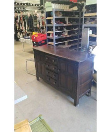 MEUBLE 2 PORTES 4 TIROIRS 