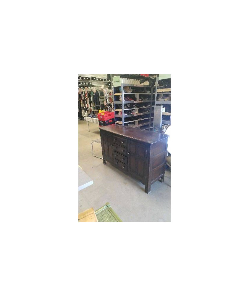 MEUBLE 2 PORTES 4 TIROIRS 