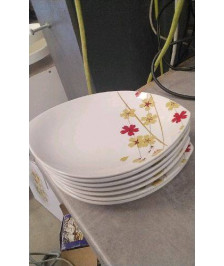 ASSIETTE A DESSERT OVALE LE LOT 