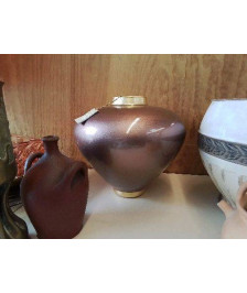 GRAND VASE EN VERRE ITALIEN FAIT MAIN