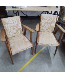 PAIRE DE FAUTEUILS BRIDGE