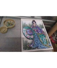 CADRE STYLE ASIATIQUE 