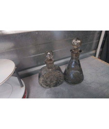 FLACON VERRE - ANCIEN