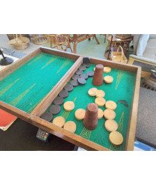 COFFRE DE JEUX ANCIEN 