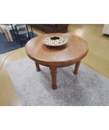 TABLE DE SALON CHENE RONDE 