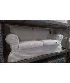 CANAPE 2 PLACES IKEA BLANC