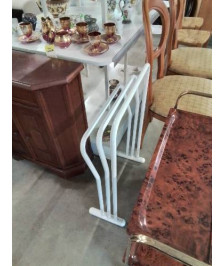 SÈCHE SERVIETTE MÉTAL BLANC 