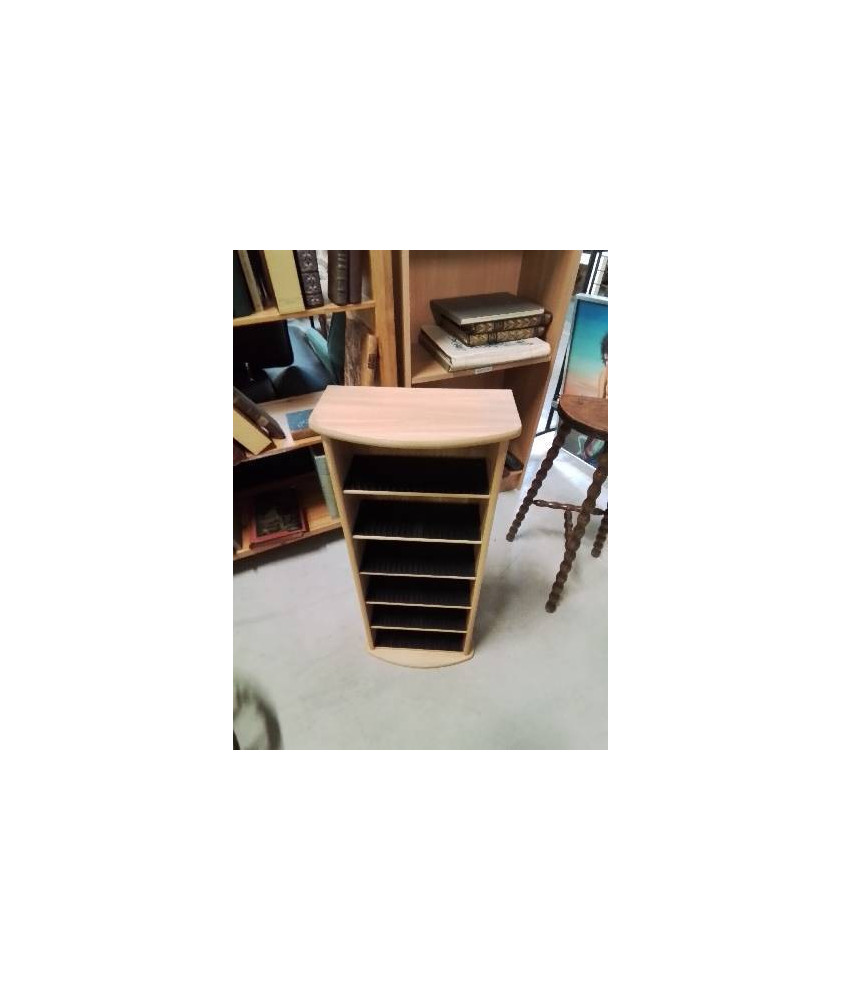 COLONNE RANGE CD’S BOIS CLAIR