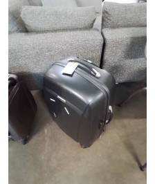 VALISE COQUE A ROULETTES RÉSINE NOIR SAMSONITE 