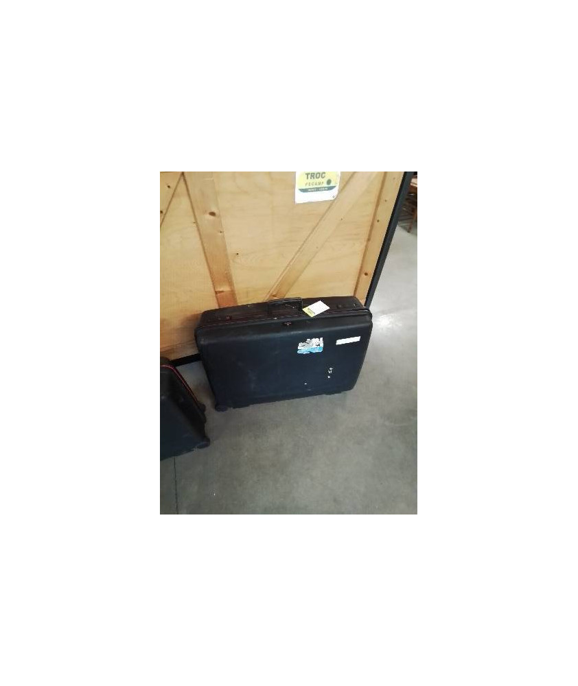 VALISE A ROULETTES DELSEY RÉSINE NOIR 