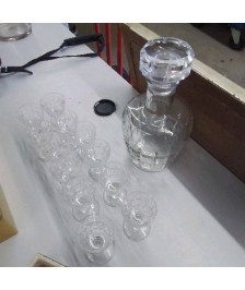 SERVICE 12 VERRES + CARAFE BACCARAT