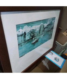 CADRE BOIS TIRAGE NUMÉROTÉ/10