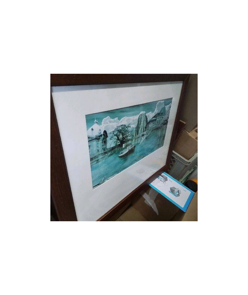 CADRE BOIS TIRAGE NUMÉROTÉ/10