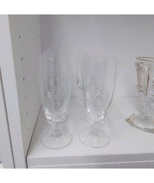 LOT DE 6 FLUTES GRAVÉES 