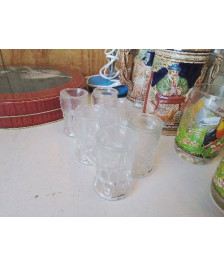 LOT DE 6 VERRES À SHOT 