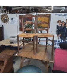 PAIRE DE CHAISES