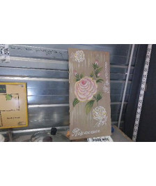 DECO TOILE FLEURS