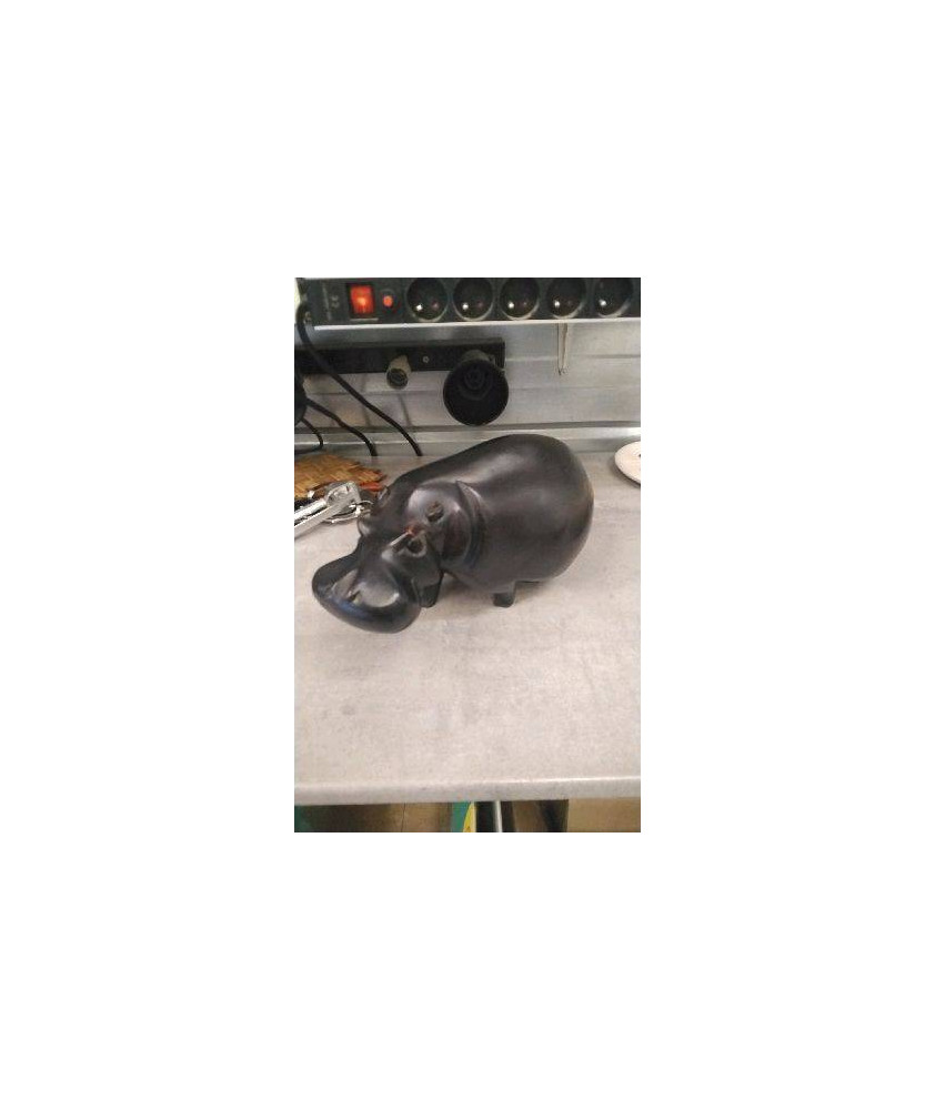 HIPPOPOTAME BOIS 