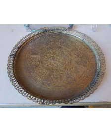 PLATEAU EN LAITON