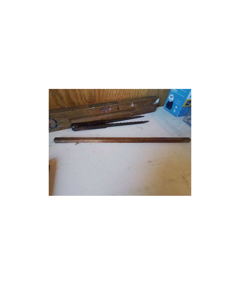 ANCIENNE RÉGLETTE EN BOIS