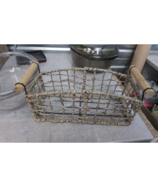 PANIERE TRESSEE RECT