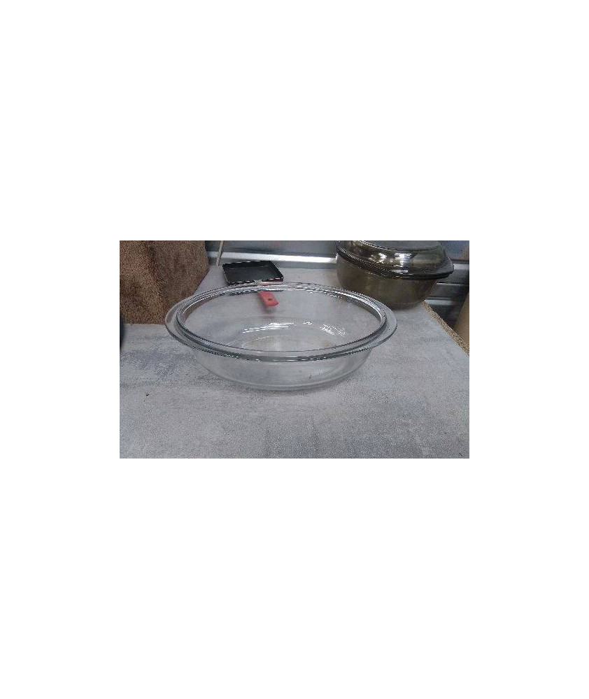 PLAT VERRE OVALE 
