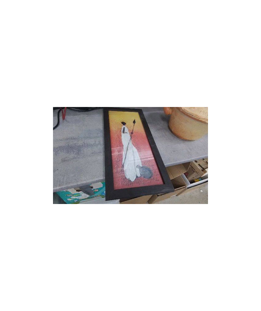 CADRE VERTICAL AFRICAIN 