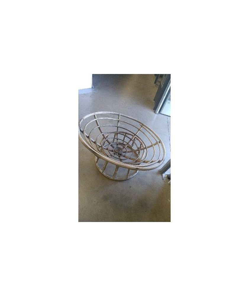 POUF ROTIN GM EN LETAT SANS COUSSIN 