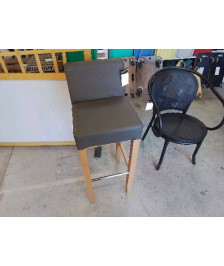 TABOURET HAUT EN SIMILICUIR 