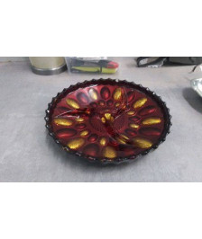 PLAT COMPARTIMENTS ROUGE