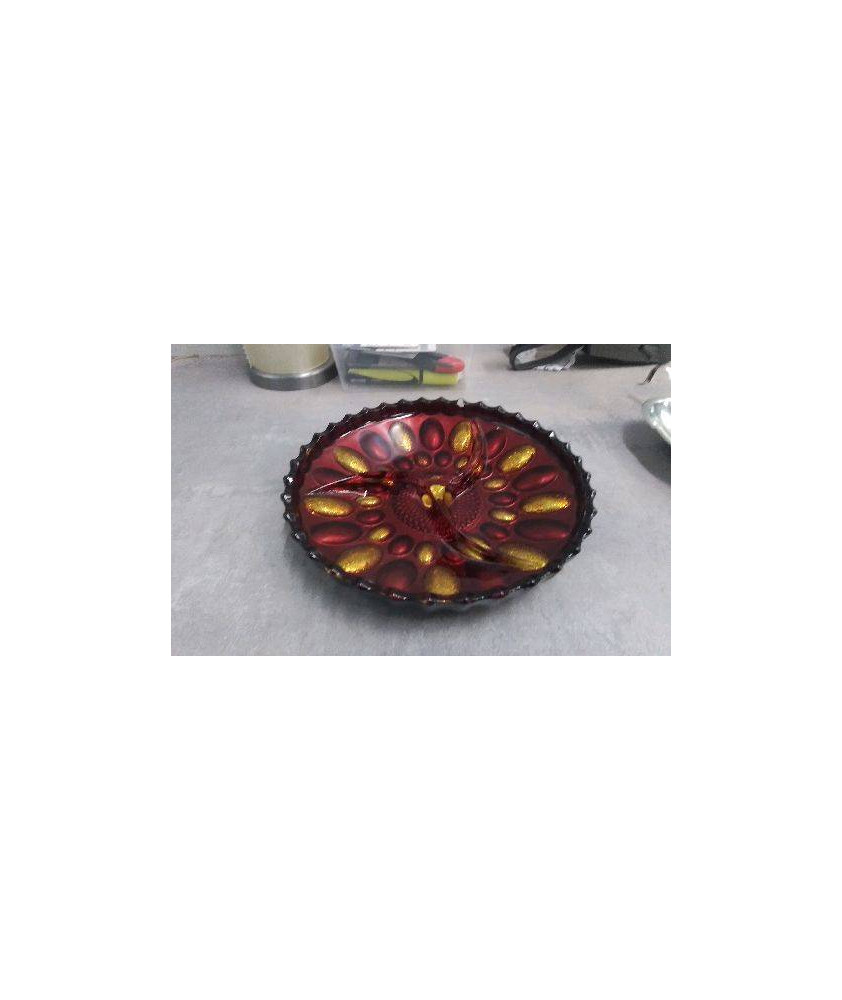 PLAT COMPARTIMENTS ROUGE