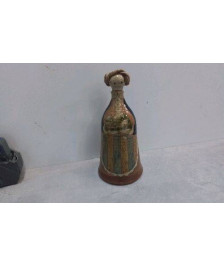 DECO BOUTEILLE GRES - FEMME CHAT