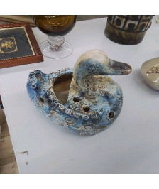 CANARD CERAMIQUE VINTAGE FRANCOISE CHEDEVILLE 