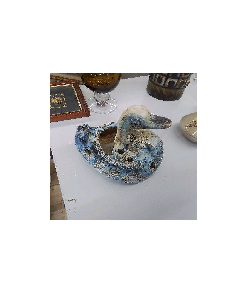 CANARD CERAMIQUE VINTAGE FRANCOISE CHEDEVILLE 