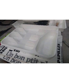 RANGEMENT COUVERT PLASTIQUE 