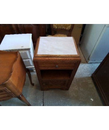 CHEVET HAUT CARRELÉ ART DECO