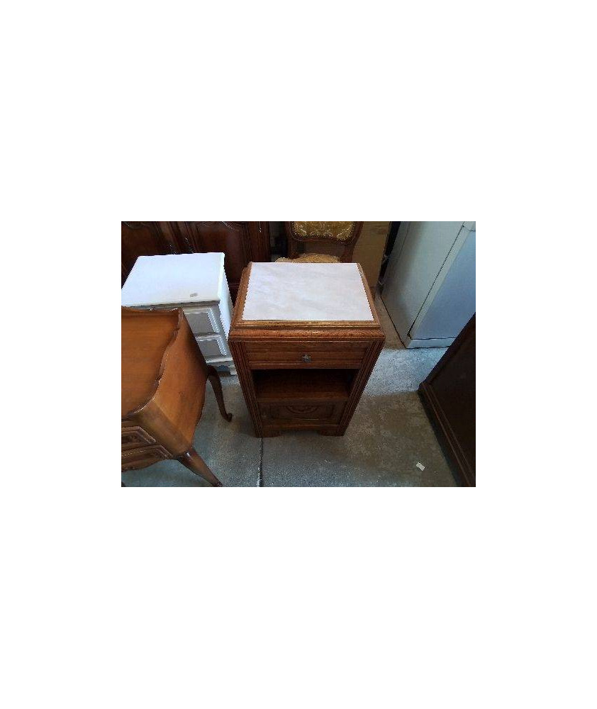 CHEVET HAUT CARRELÉ ART DECO