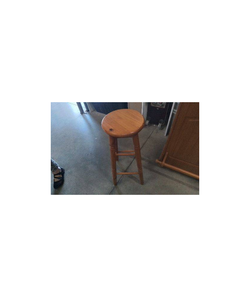 TABOURET DE BAR PIN