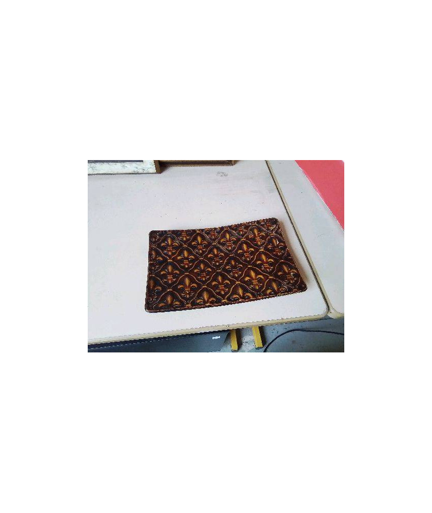 PLATEAU FLEURS DE LYS