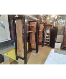 ETAGERE ARTISANAL METAL ET BOIS 