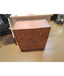 COMMODE 3 TIROIRS PIN