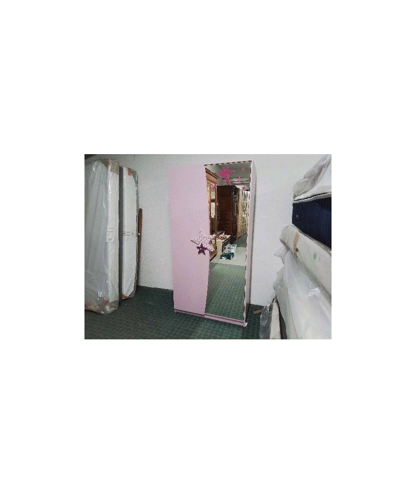 ARMOIRE CHAMBRE ENFANT ROSE