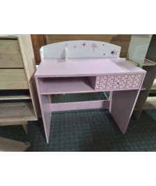BUREAU CHAMBRE ENFANT ROSE