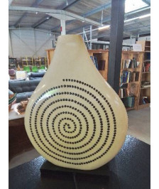 LAMPE DANOISE  RESINE ANNÉES 70/80