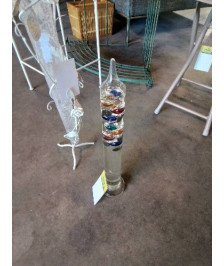 THERMOMÈTRE DE GALILÉE VERRE